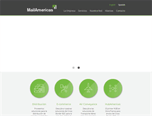 Tablet Screenshot of latinamericamail.com